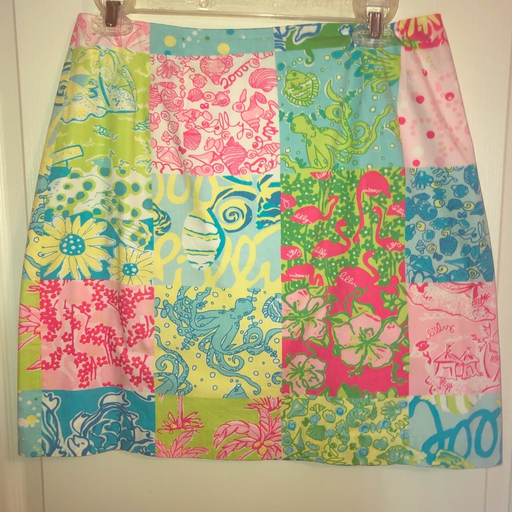 Lilly Pulitzer Patchwork skirt